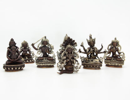 Small Statues – Oxidised Copper