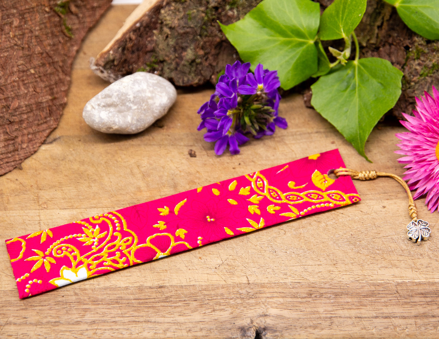 Dharma Bookmark with Pendant