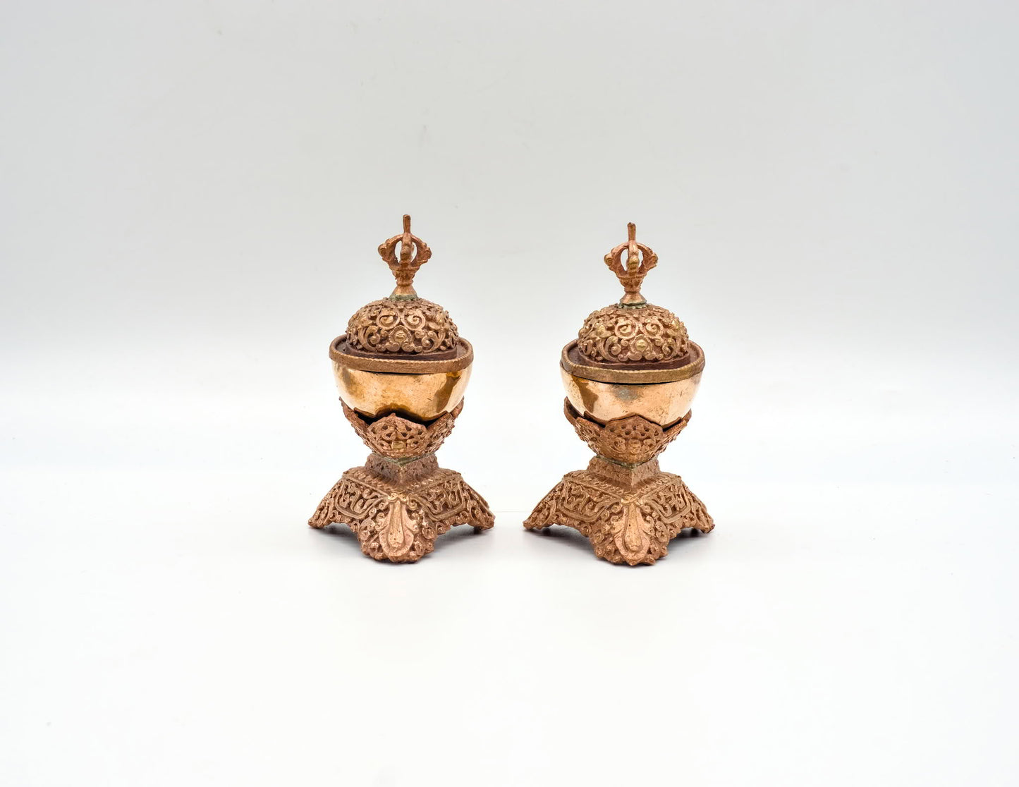 Pair of Copper Kapala – 8.5cm