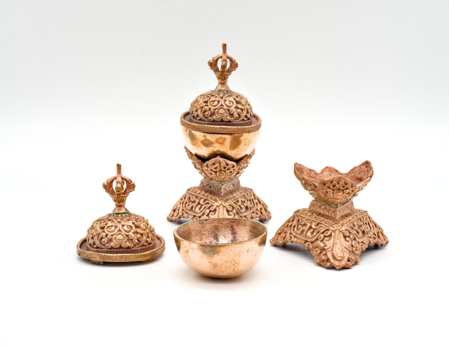Pair of Copper Kapala – 8.5cm
