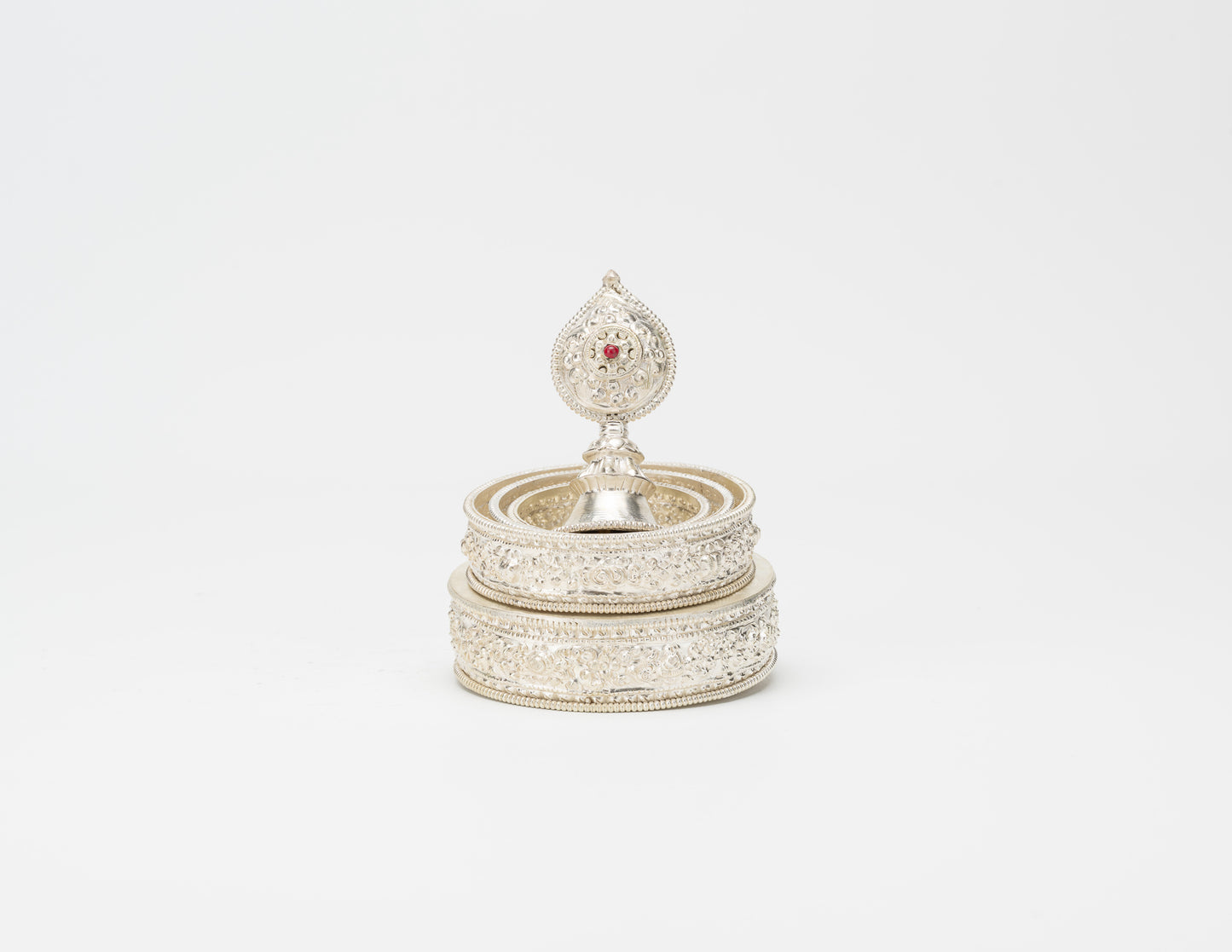 Silver Embossed Mandala Set