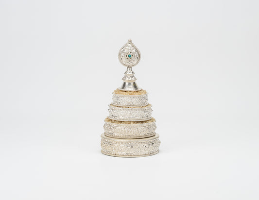 Silver Embossed Mandala Set