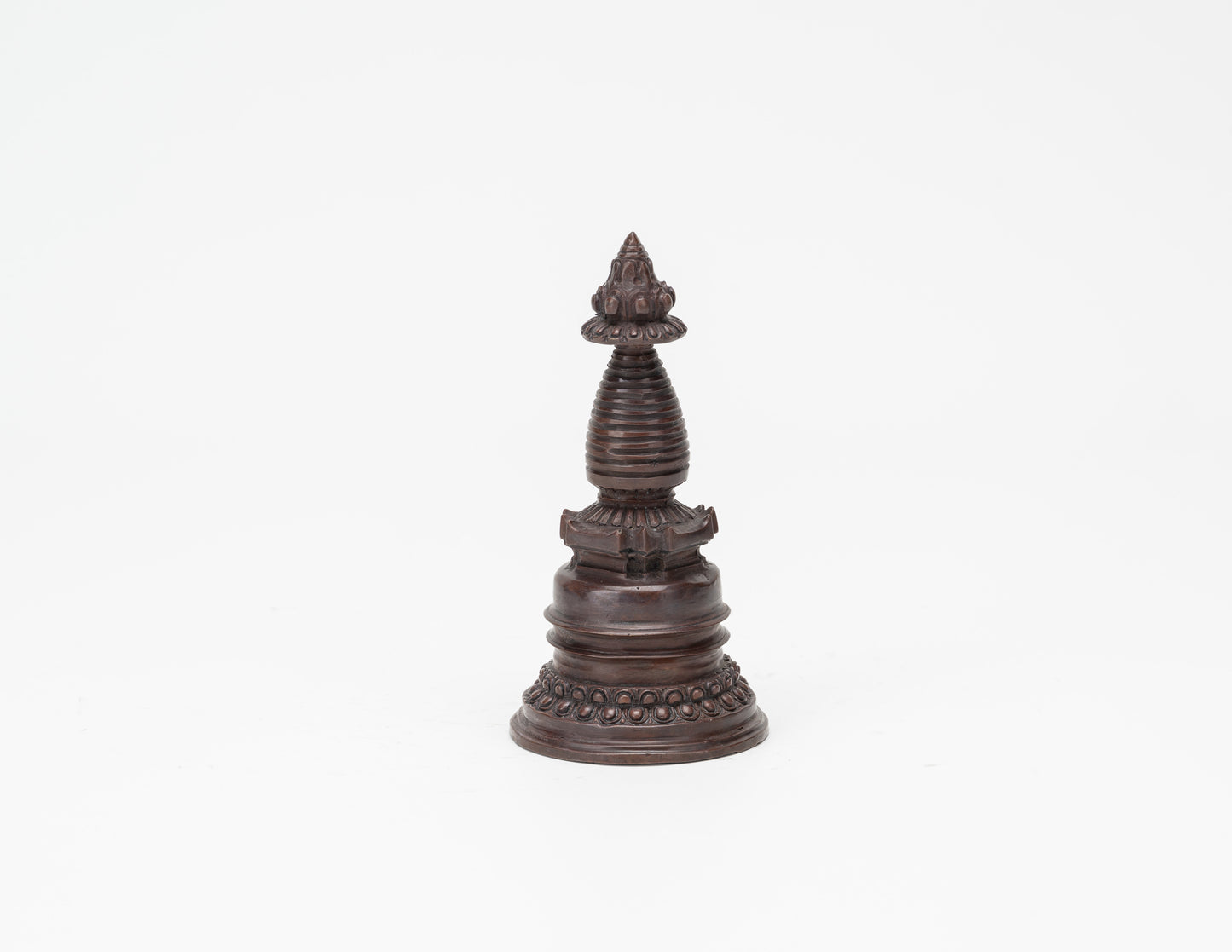 Brass Stupa of Enlightenment – 13 cm