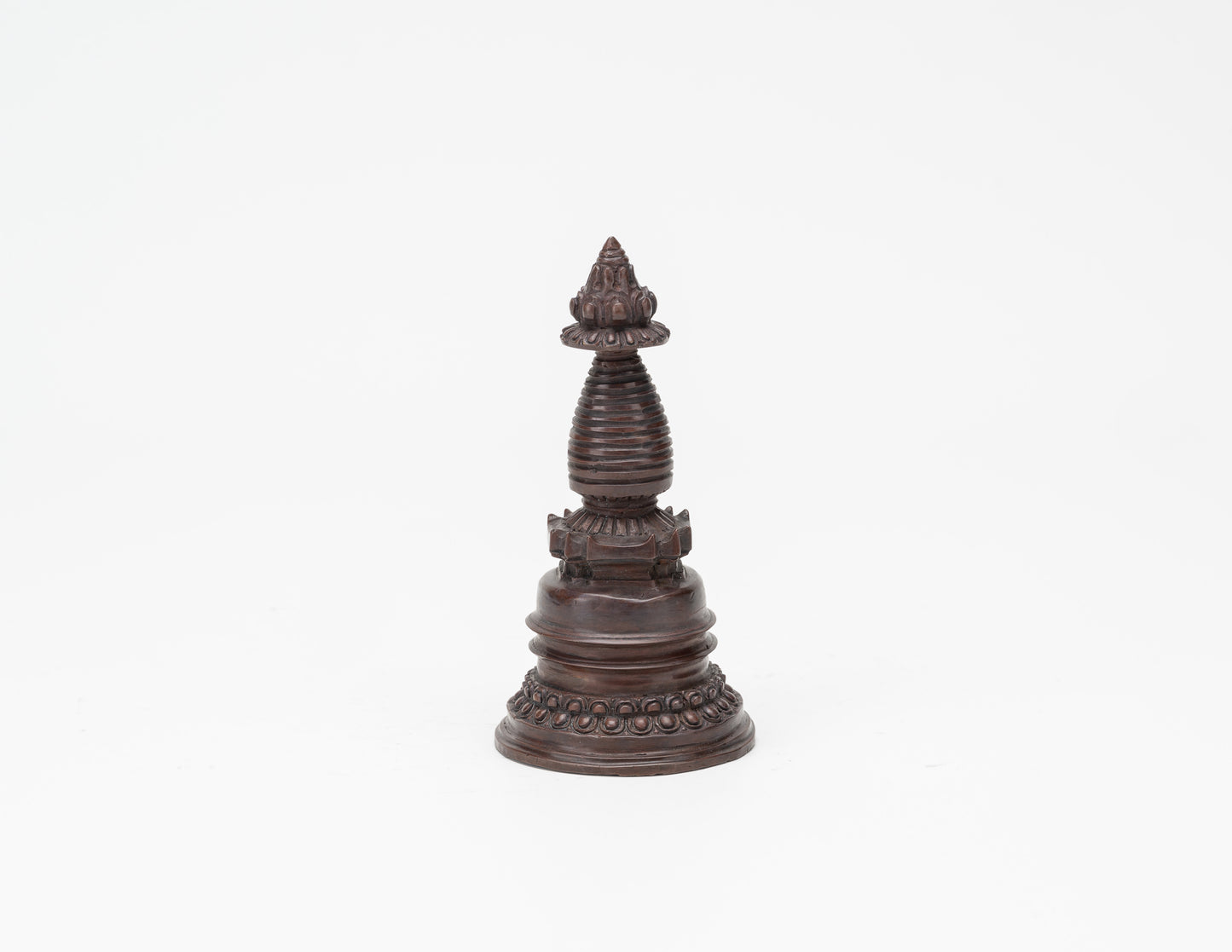 Brass Stupa of Enlightenment – 13 cm
