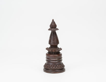 Brass Stupa of Enlightenment – 18 cm