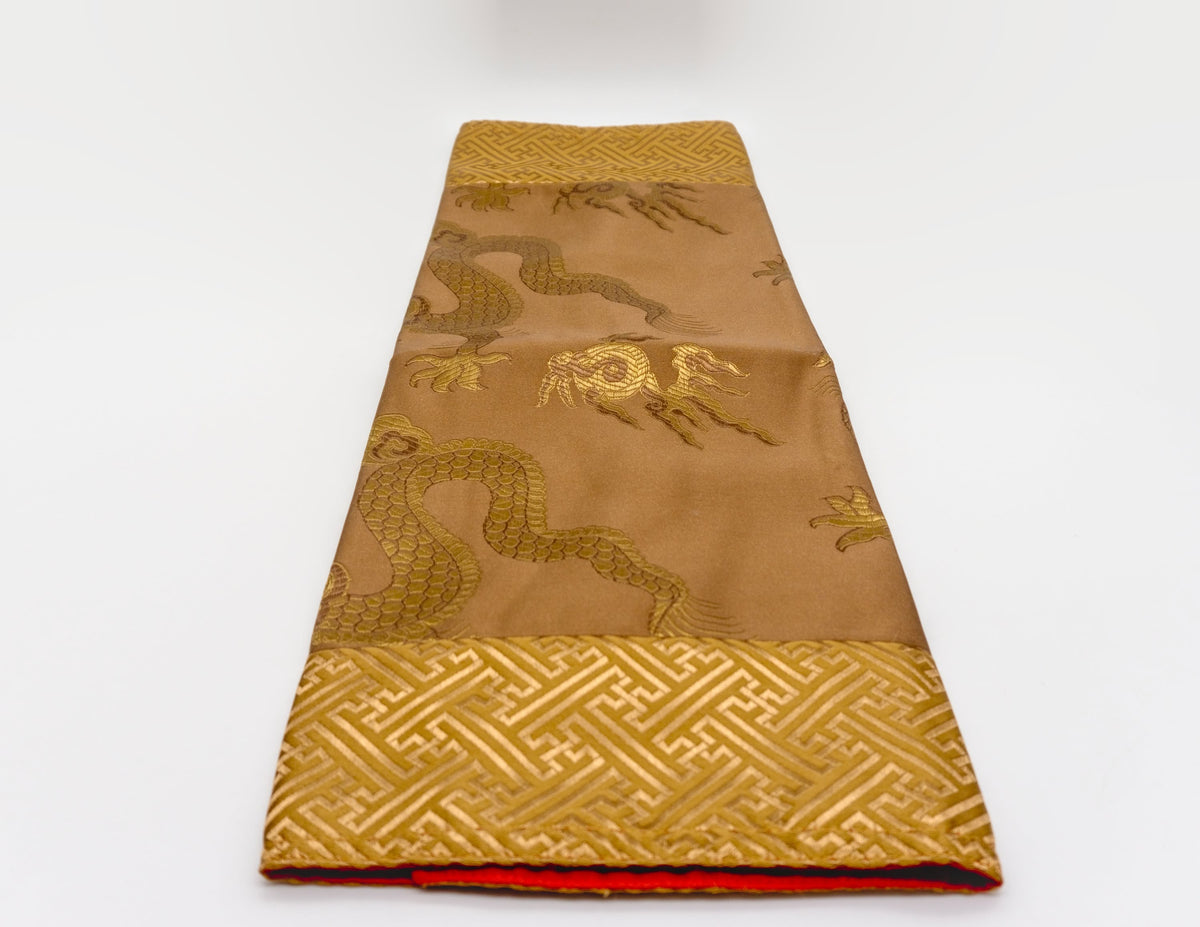 Square Golden Dragon Brocade 47x47 cm