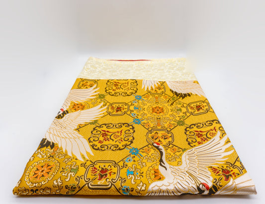 Rectangular Brocade Cloth - Golden Garuda 130x102cm