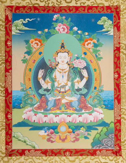 Chenrezig Thangka IV
