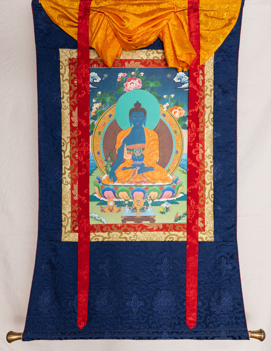Medicine Buddha Thangka XVII