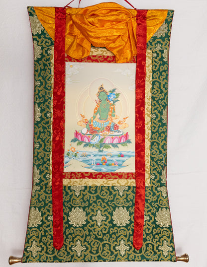 Green Tara Thangka X