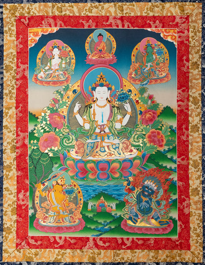 Chenrezig Thangka VI