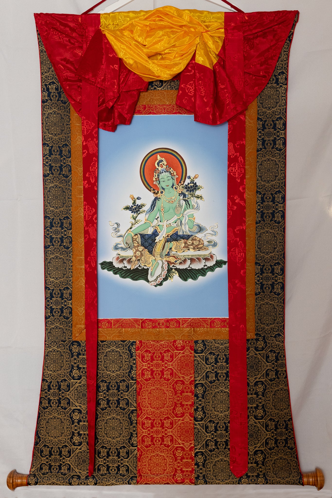 Green Tara Thangka XV