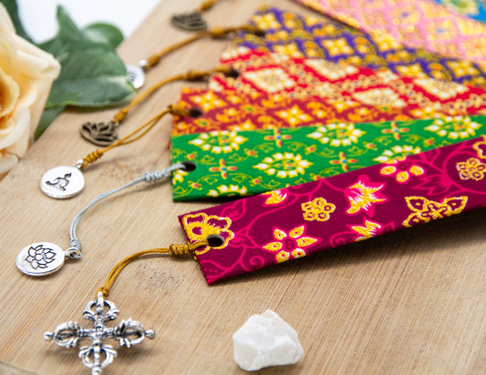 Dharma Bookmark with Pendant