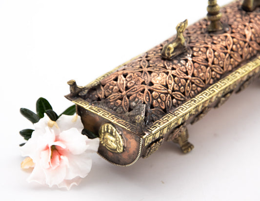Tibetan Copper Incense Burner – Medium