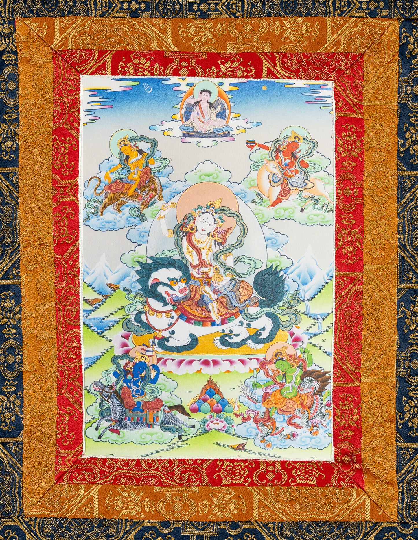 Five Tseringma Sisters Thangka III