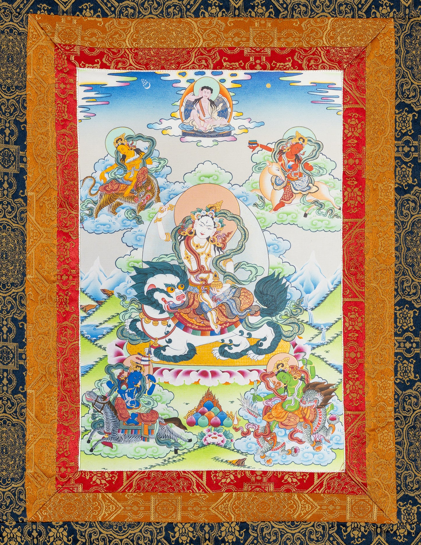 Five Tseringma Sisters Thangka II