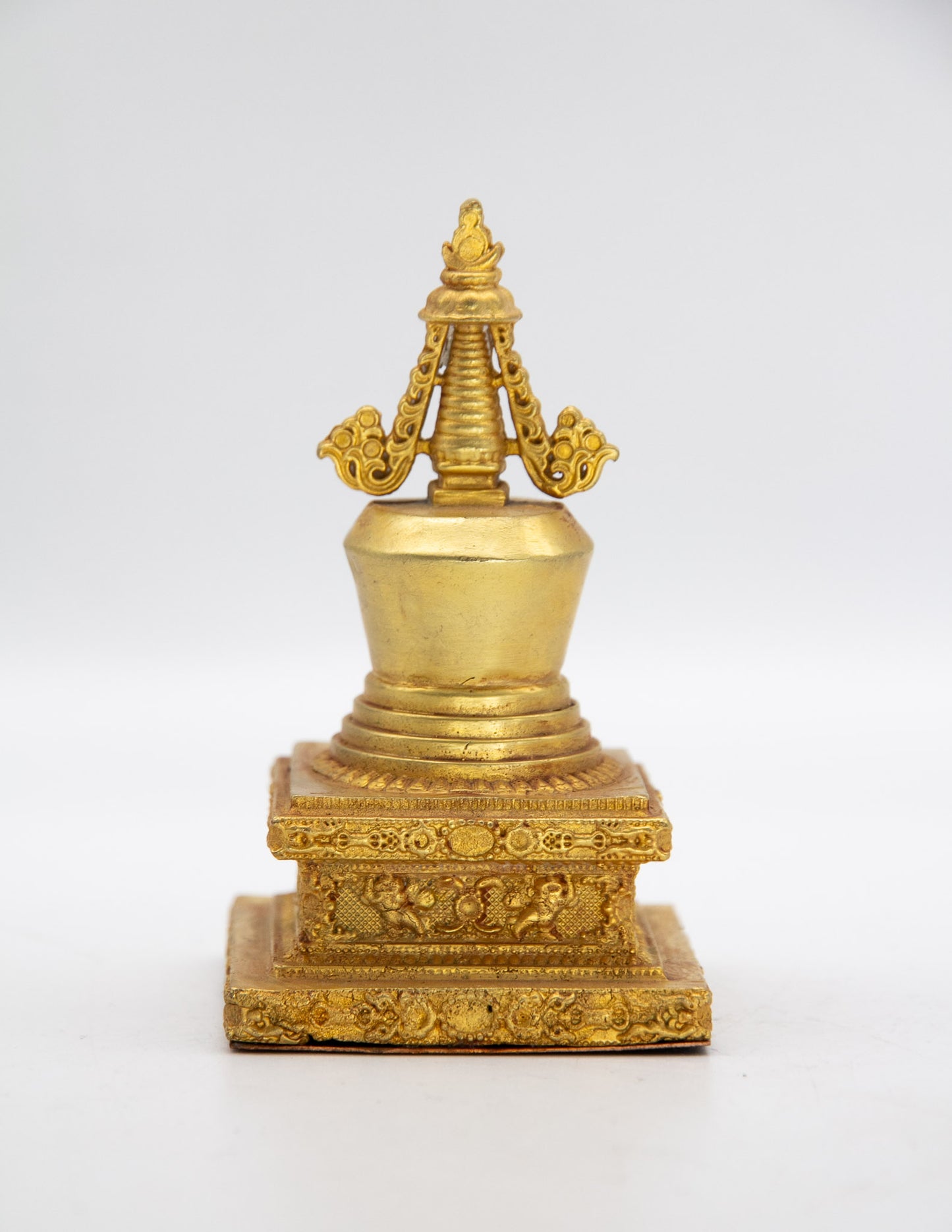 Goldene Stupa der Erleuchtung – 10 cm