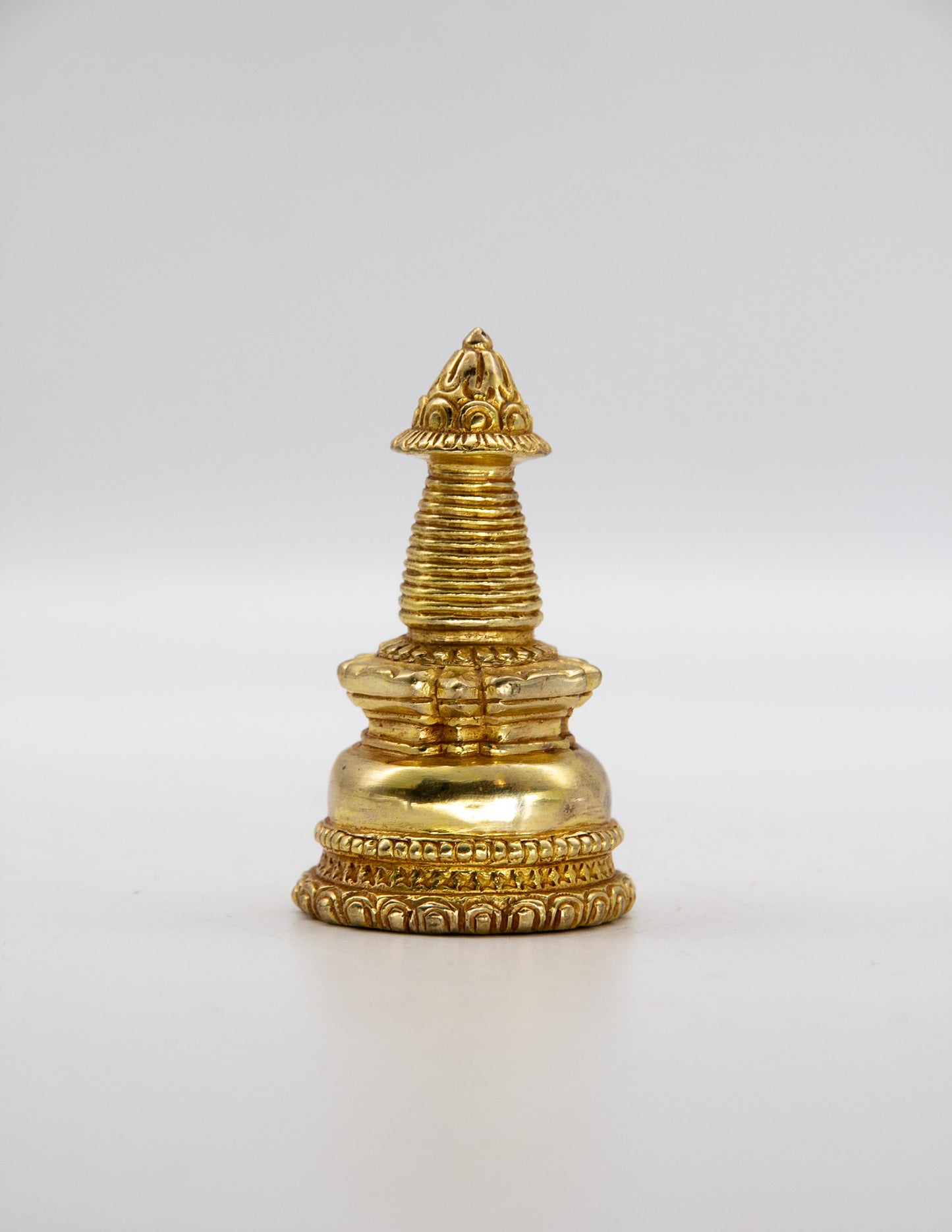 Kadam Stupa, Gold-Plated – 8cm