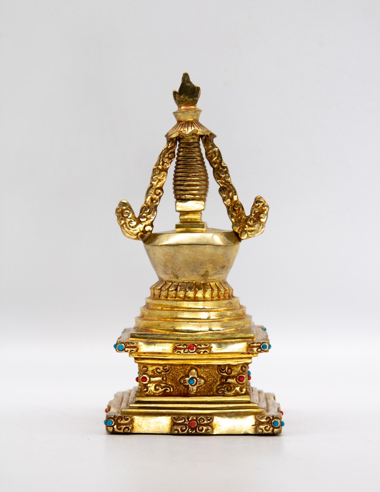 Goldene Stupa der Erleuchtung – 17.5 cm