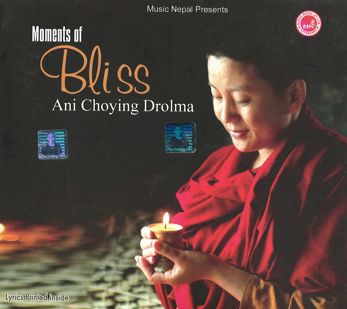 Moments of Bliss CD