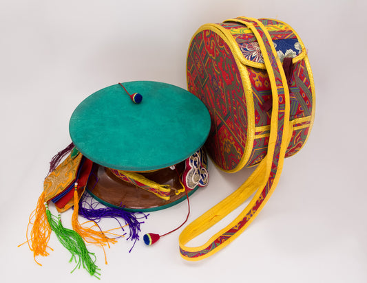 Traditional Chod Drum – 23cm (I)