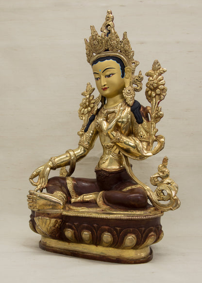 Green Tara Statue IV