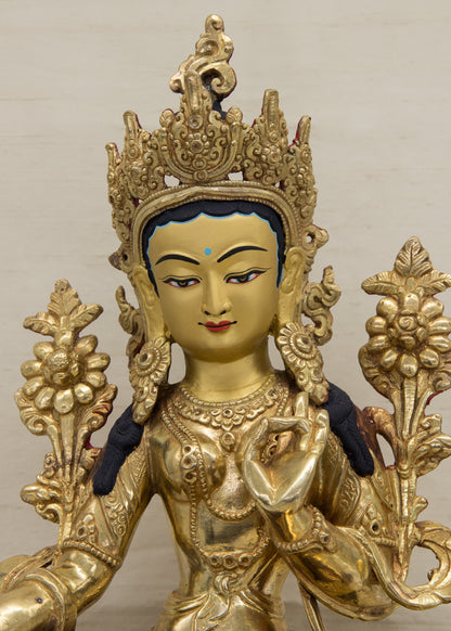 Green Tara Statue IV