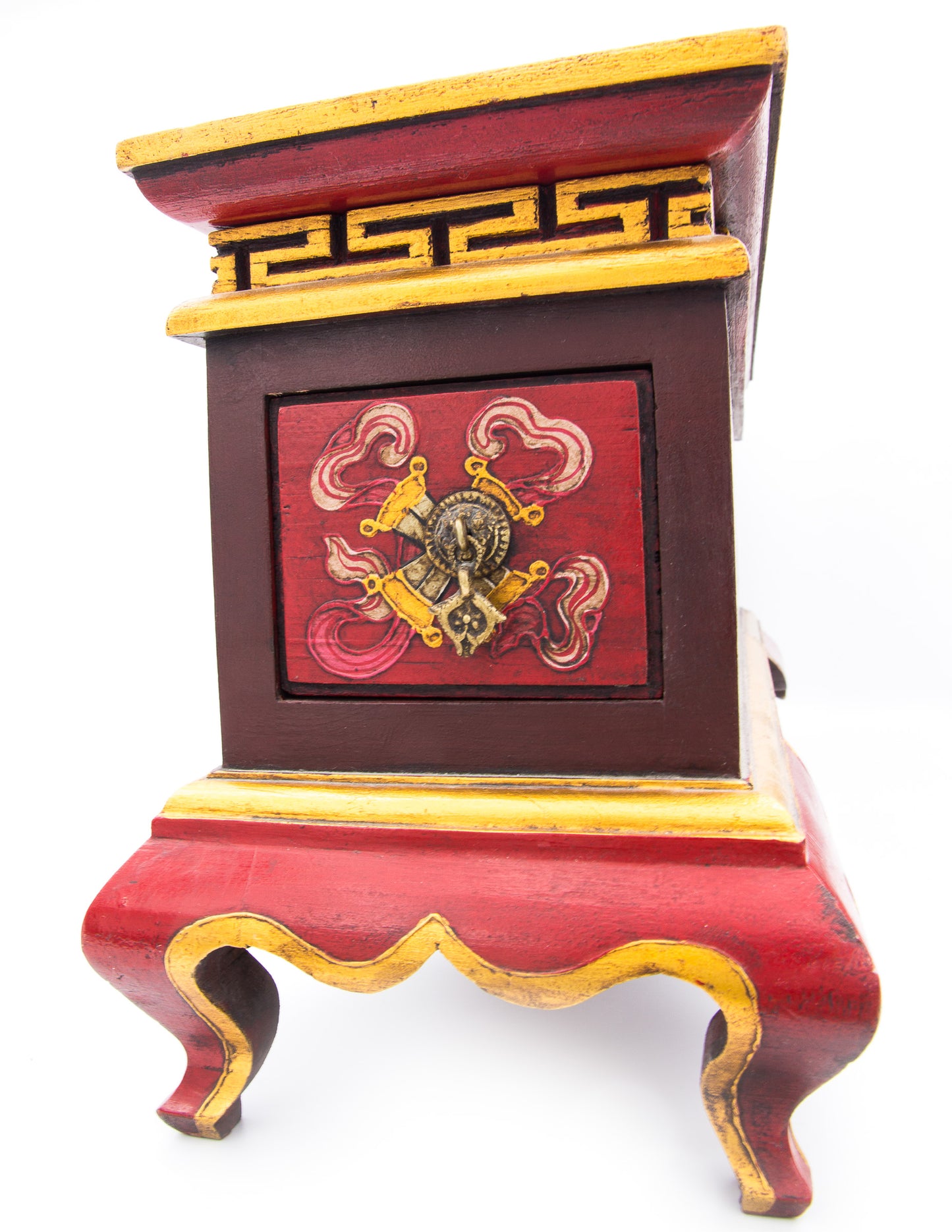 Wooden Incense Temple Box