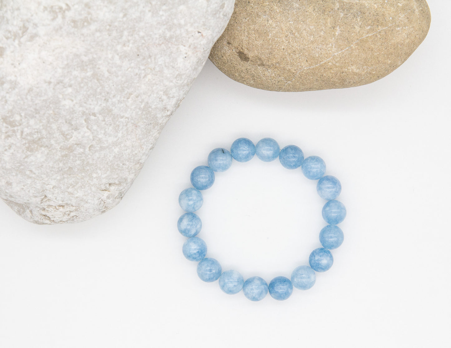 Simple Aquamarine Bracelet