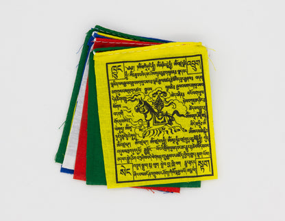 Mini Wind Horse Prayer Flags, 7x9cm