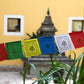 Mini Banderas de Oración de Tara Verde, 7x9cm