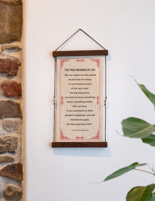 Art mural Dalaï Lama