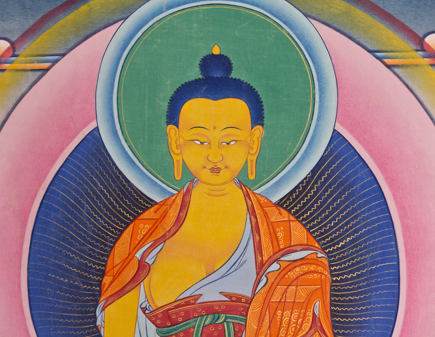 Shakyamuni Thangka VI, old style