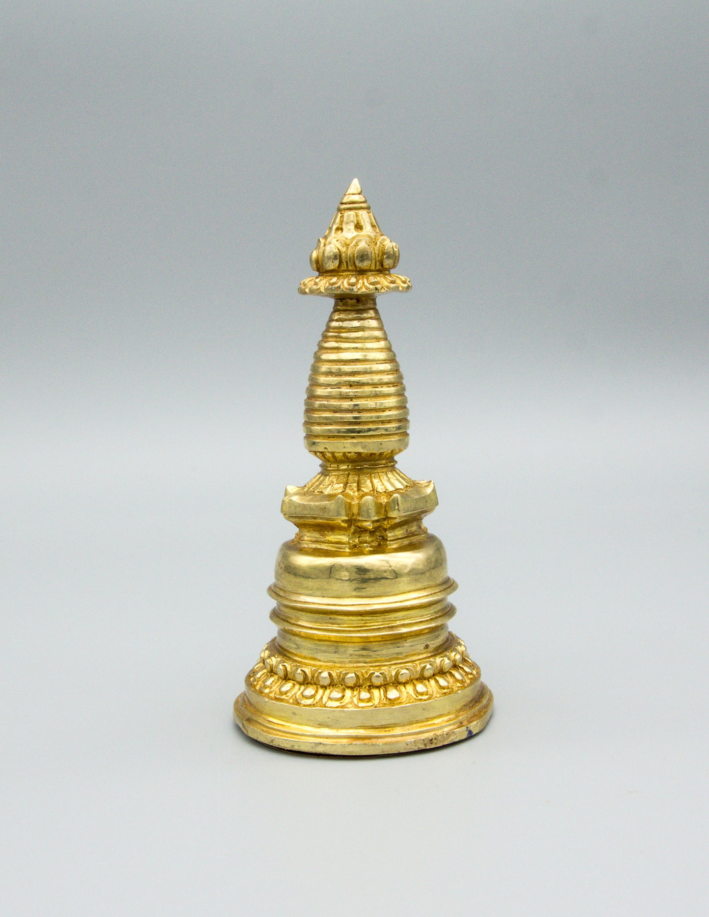 Kadam Stupa, Gold-Plated – 13cm