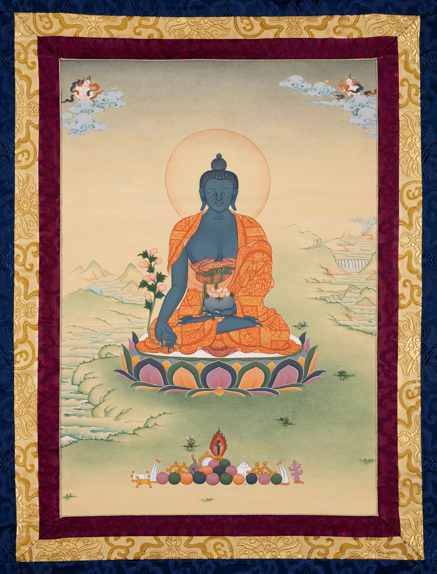 Medizin Buddha Thangka III