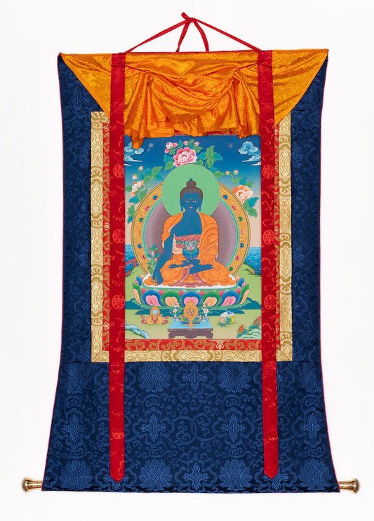 Buda de la Medicina Thangka IV