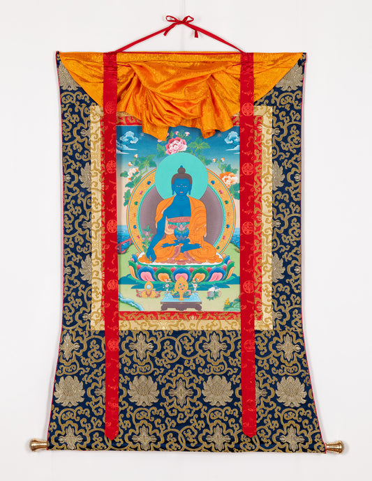 Medizin Buddha Thangka IX