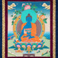 Buda de la Medicina Thangka VI