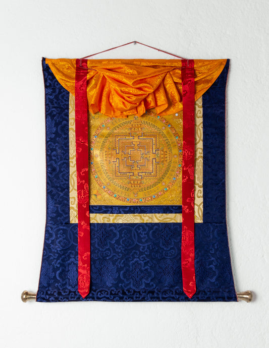 Golden Mandala Thangka
